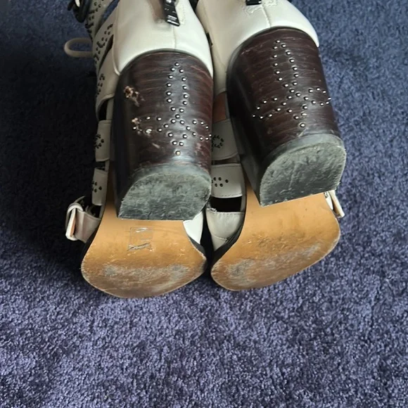 Coach zip up western boots size 6 - Picture 7 of 10